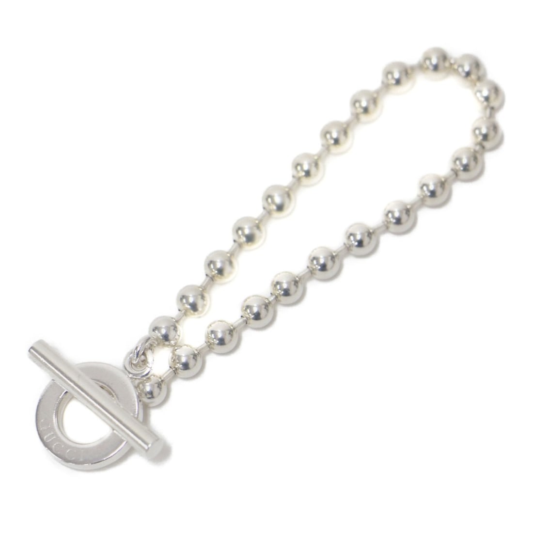GUCCI Ball Chain Bracelet in SV925 Silver for Women, K4710: --- Catalog ---Category: SizeLength: 19cm / 7.48''Category: DesignType: Charm braceletColor: SilverGender: WomenMaterial: Silver 925Category: GeneralBrand: GucciCountry of Origin: Italy--- Item List -
