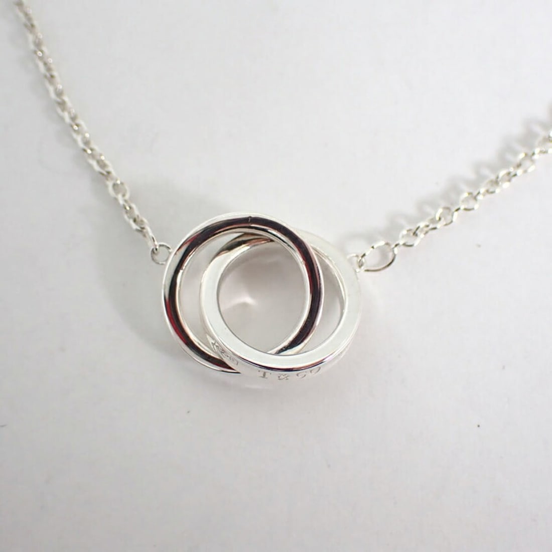 TIFFANY 925 Interlocking Circle Bracelet - 6