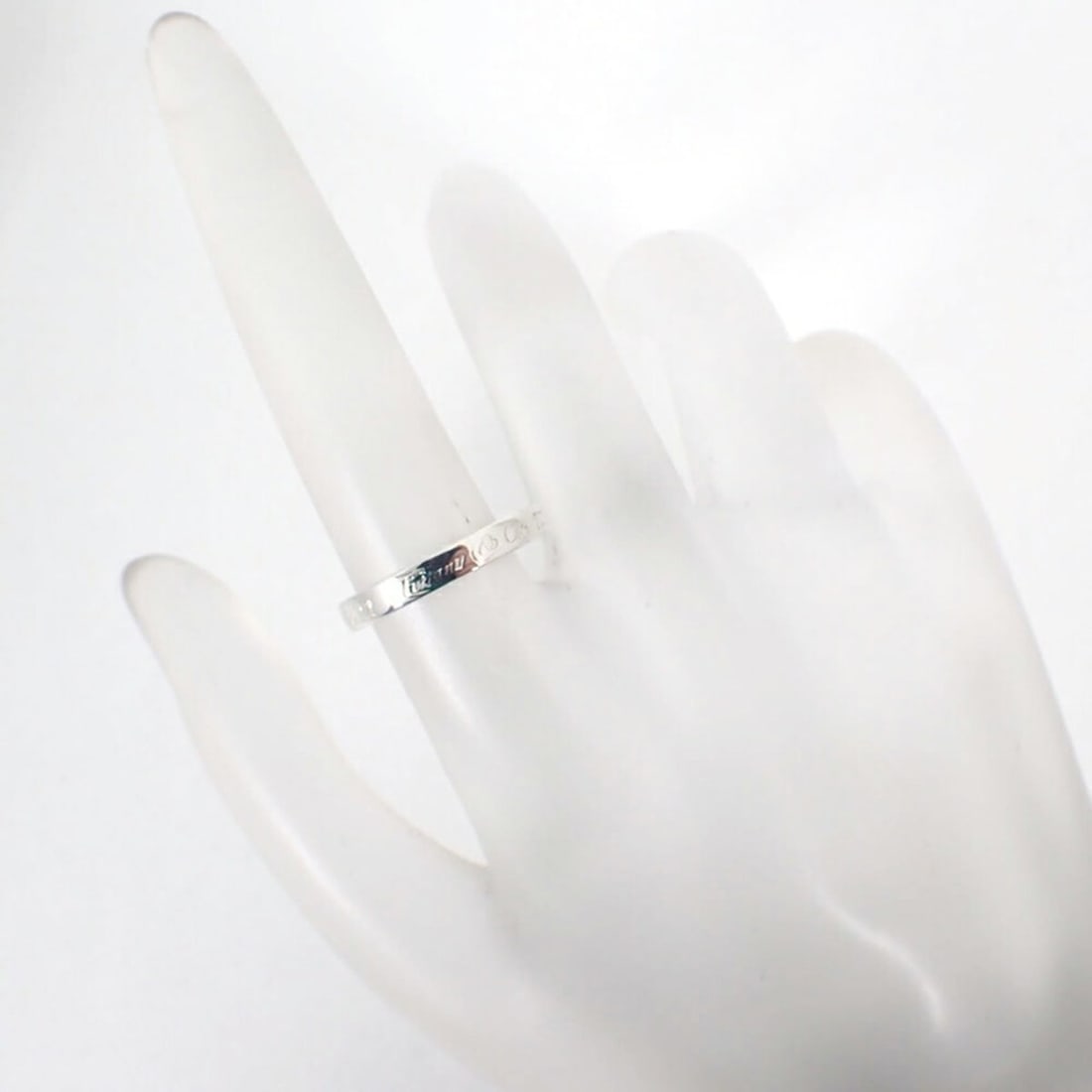 TIFFANY 925 Notes Narrow Ring, size 9 - 7