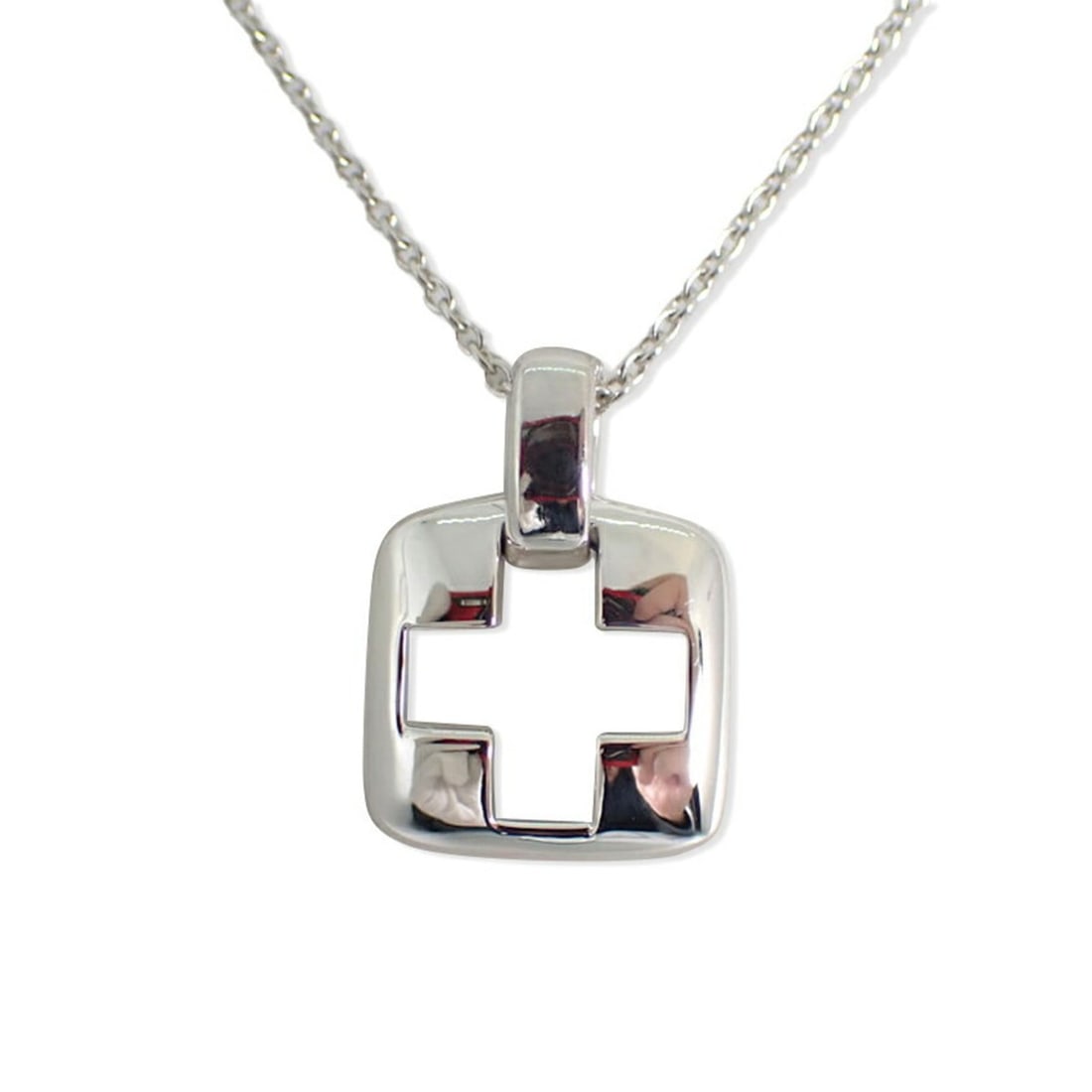 TIFFANY 925 cross bracelet: --- Catalog ---Category: SizeLength: 60cm / 23.62''Category: DesignType: Charm braceletGender: WomenMaterial: Sterling silver 925Category: GeneralBrand: Tiffany--- Item List ---Section: ConditionRanki