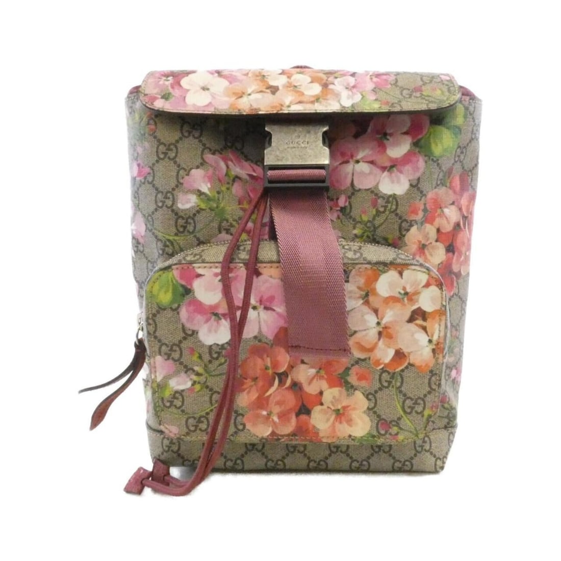 Gucci 410544 KU2BN Backpack: --- Catalog ---Category: SizeSize (HxWxD): 28cm x 20cm x 10cm / 11.02'' x 7.87'' x 3.93''Category: DesignType: BackpackColor: BeigeGender: WomenMaterial: GG Supreme Hardware Color: SilverCategory: Gen