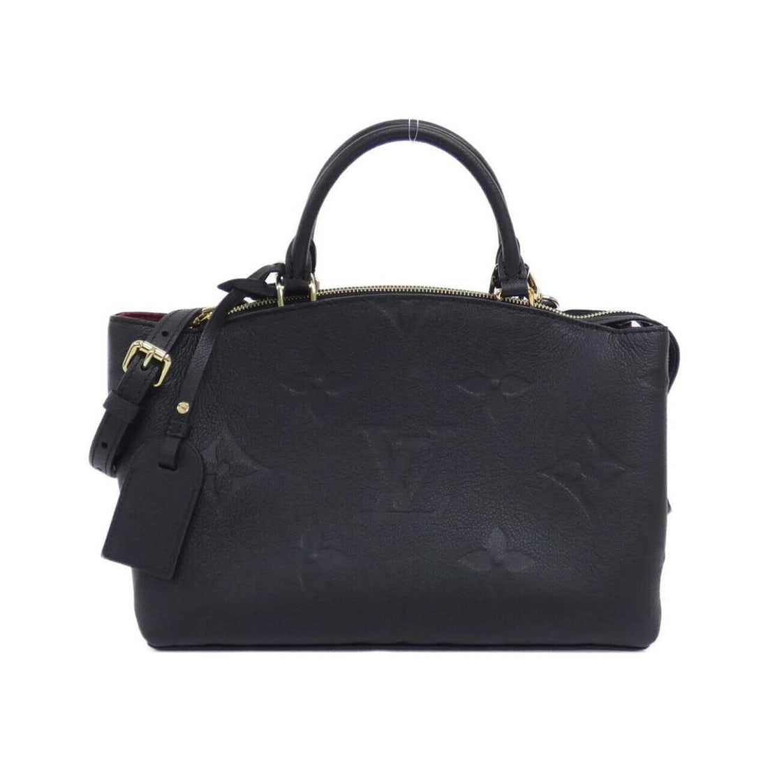 Louis Vuitton Monogram Empreinte Petit Palais PM M58916 Handbag: --- Catalog ---Category: SizeSize (HxWxD): 21cm x 31cm x 12cm / 8.26'' x 12.2'' x 4.72''Category: DesignType: HandbagColor: BlackGender: WomenMaterial: Leather Hardware Color: GoldLeather/Fur Type: Ca