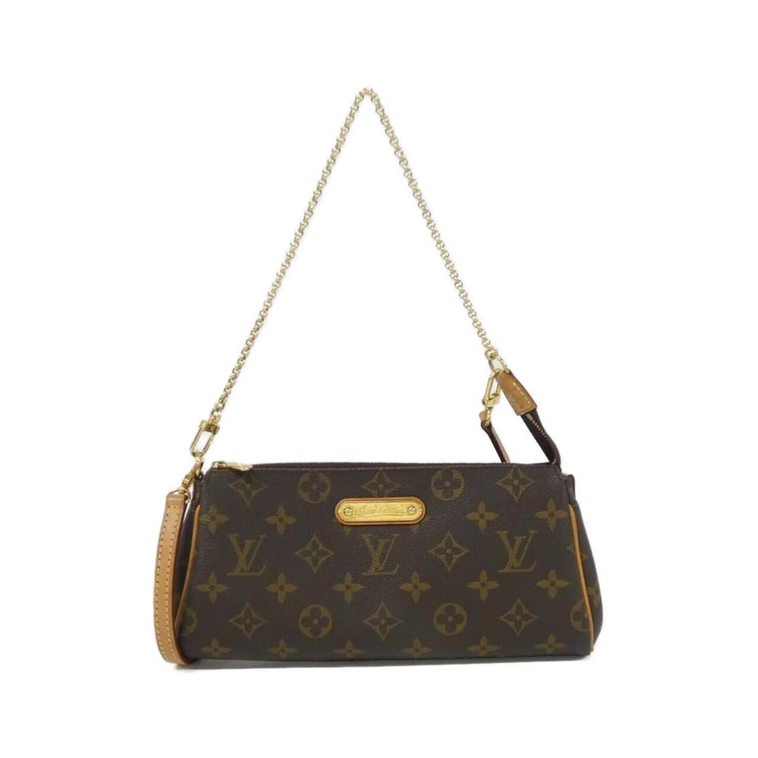 Louis Vuitton Monogram Eva M95567 Shoulder Bag: --- Catalog ---Category: SizeSize (HxWxD): 12cm x 26cm x 5cm / 4.72'' x 10.23'' x 1.96''Category: DesignType: Shoulder bagColor: MarronGender: WomenMaterial: Coated canvas Hardware Color: