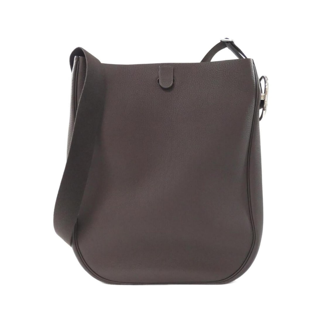 Hermes Hermès Anclage 086704CK Shoulder Bag: --- Catalog ---Category: SizeSize (HxWxD): 38cm x 28cm x 6.5cm / 14.96'' x 11.02'' x 2.55''Category: DesignType: Shoulder bagColor: EbeneGender: Men,WomenMaterial: Togo leather Hardware Color: SilverC