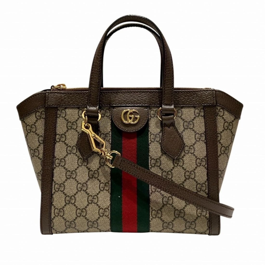 Gucci GG Small Ophidia PVC Leather Handbag 547551 (1 of 12)