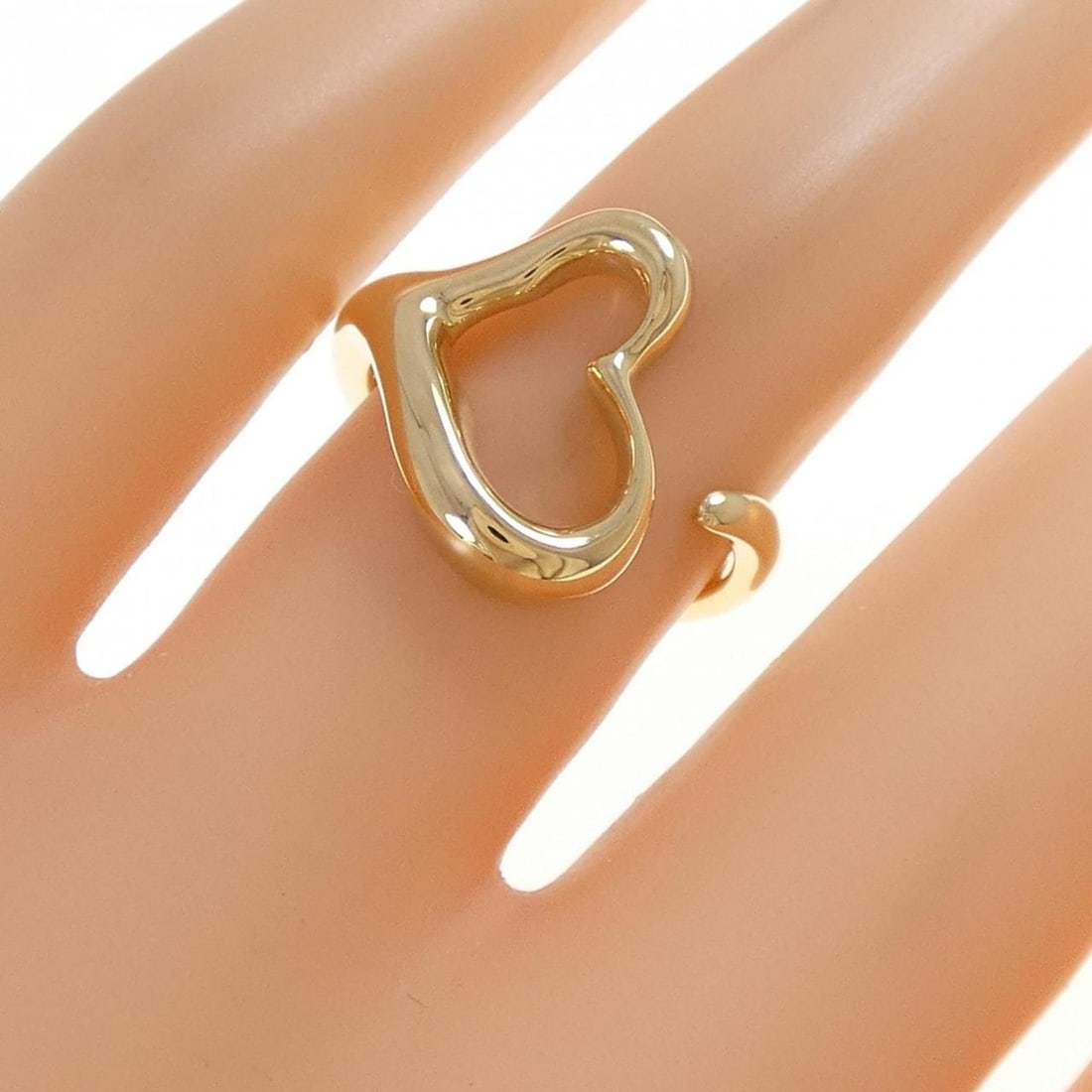 Tiffany Open Heart Ring - 5