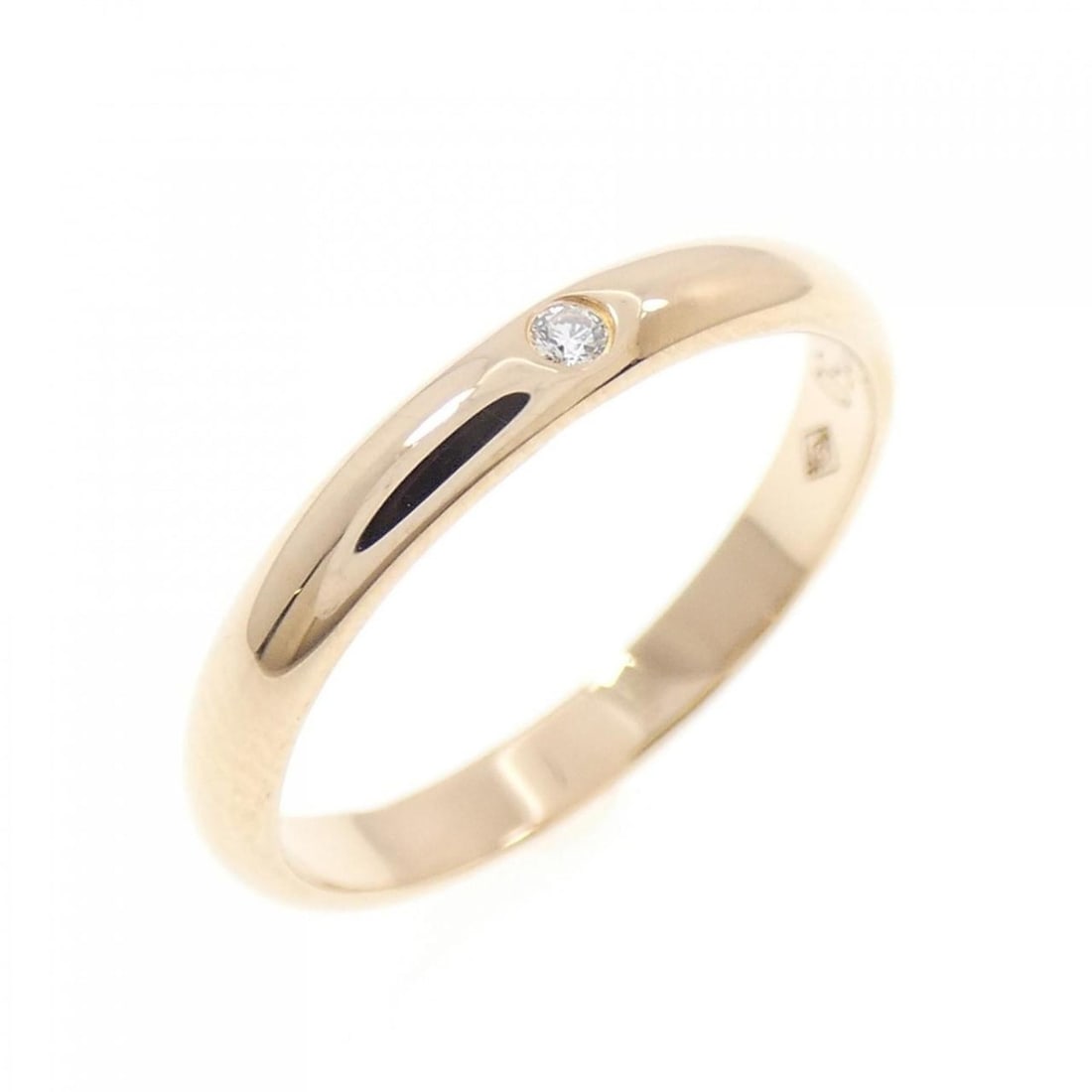 Cartier 1895 Wedding Ring: --- Catalog ---Category: SizeUS Size: 5Brand Size: 49Category: DesignType: Band ringStone: DiamondGender: WomenMaterial: Pink gold (18K)Category: GeneralMPN: CRB4057600Brand: Cartier--- Item List ---S