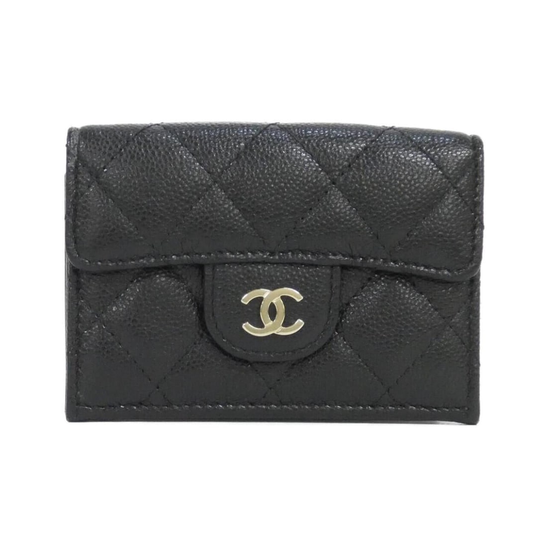 Chanel Timeless Classic Line AP0230 Wallet: --- Catalog ---Category: SizeSize (HxWxD): 7cm x 10cm x 3cm / 2.75'' x 3.93'' x 1.18''Category: DesignType: Wallet (tri-fold)Color: Black, BordeauxGender: WomenMaterial: Grained Calfskin Category: