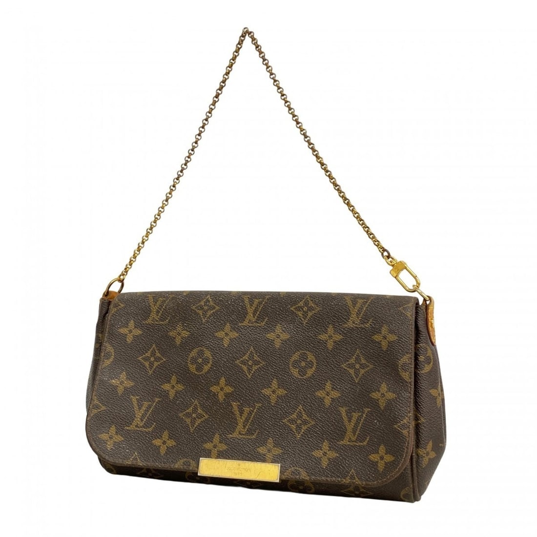 Louis Vuitton Monogram Favorite MM Handbag M40718 Brown Women's (1 of 12)