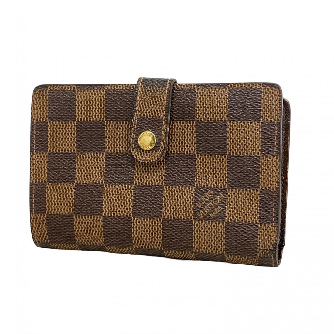 Louis Vuitton Damier Porte Monnaie Bi-fold Viennois Wallet M61663 Ebene Women's: --- Catalog ---Category: SizeSize (HxWxD): 9cm x 13.5cm x 2cm / 3.54'' x 5.31'' x 0.78''Category: DesignType: Wallet (bi-fold)Color: EbeneGender: WomenCategory: GeneralMPN: M61663Brand: Louis Vuitton-