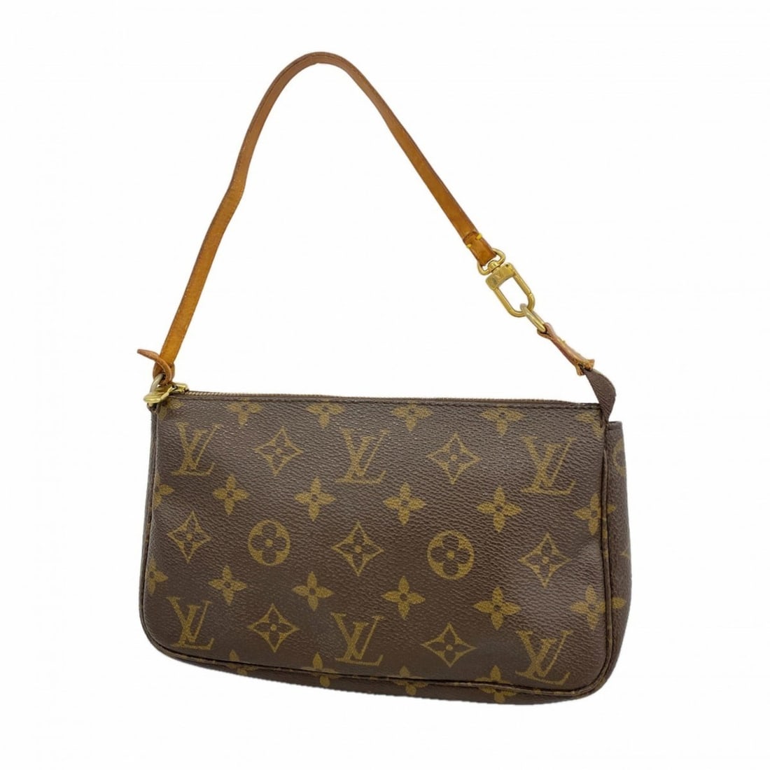 Louis Vuitton Monogram Pochette Accessoires M51980 Brown Women's Bag/Pouch (1 of 15)