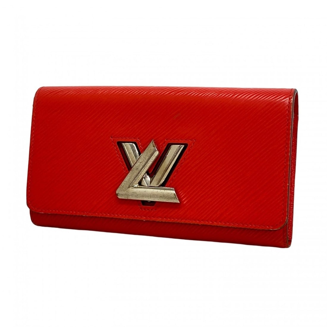 Louis Vuitton Epi Portefeuille Twist Long Wallet M61179 Coquelicot Women's: --- Catalog ---Category: SizeSize (HxWxD): 10cm x 19cm x 2.5cm / 3.93'' x 7.48'' x 0.98''Category: DesignType: Long wallet (bi-fold)Color: CoquelicotsGender: WomenCategory: GeneralMPN: M61179Brand: Lo