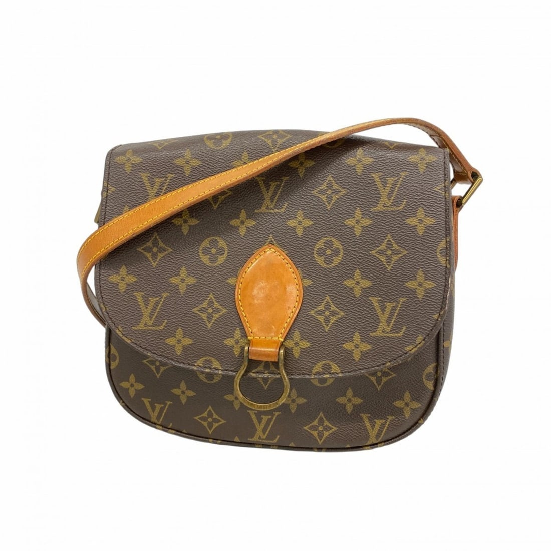 Louis Vuitton Monogram Saint-Cloud GM Shoulder Bag M51242 Brown Women's: --- Catalog ---Category: SizeSize (HxWxD): 21cm x 24cm x 6.5cm / 8.26'' x 9.44'' x 2.55''Category: DesignType: Shoulder bagColor: BrownGender: WomenCategory: GeneralMPN: M51242Brand: Louis Vuitton---