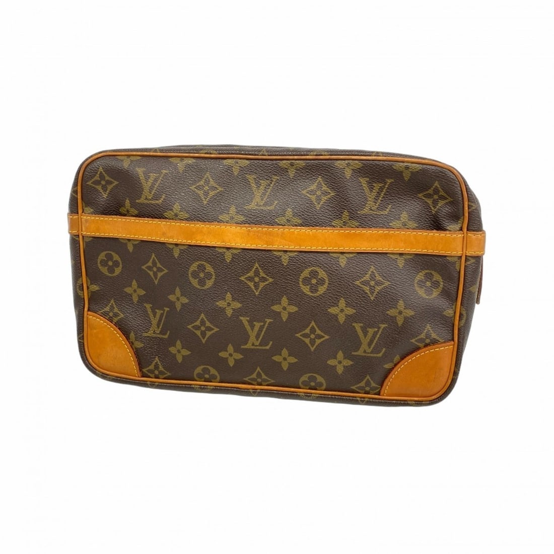 Louis Vuitton Monogram Compiègne 28 Clutch Bag M51845 Brown Men's/Women's: --- Catalog ---Category: SizeSize (HxWxD): 17.5cm x 28cm x 6cm / 6.88'' x 11.02'' x 2.36''Category: DesignType: Clutch bagColor: BrownGender: Men,WomenCategory: GeneralMPN: M51845Brand: Louis Vuitton-