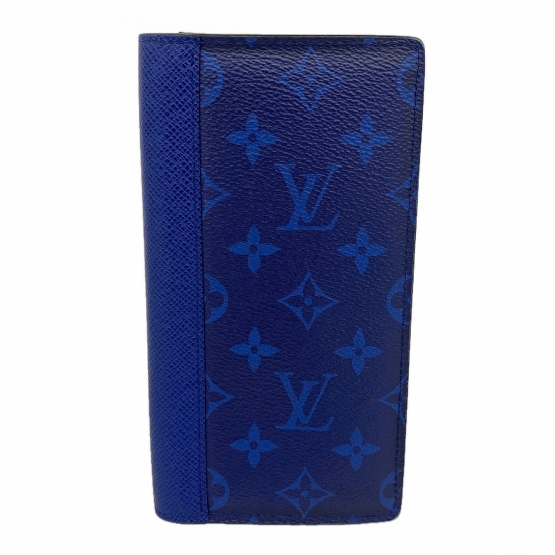 Louis Vuitton Taiga Rama Portefeuille Brazza Long Wallet M30297 Cobalt Men's (1 of 15)