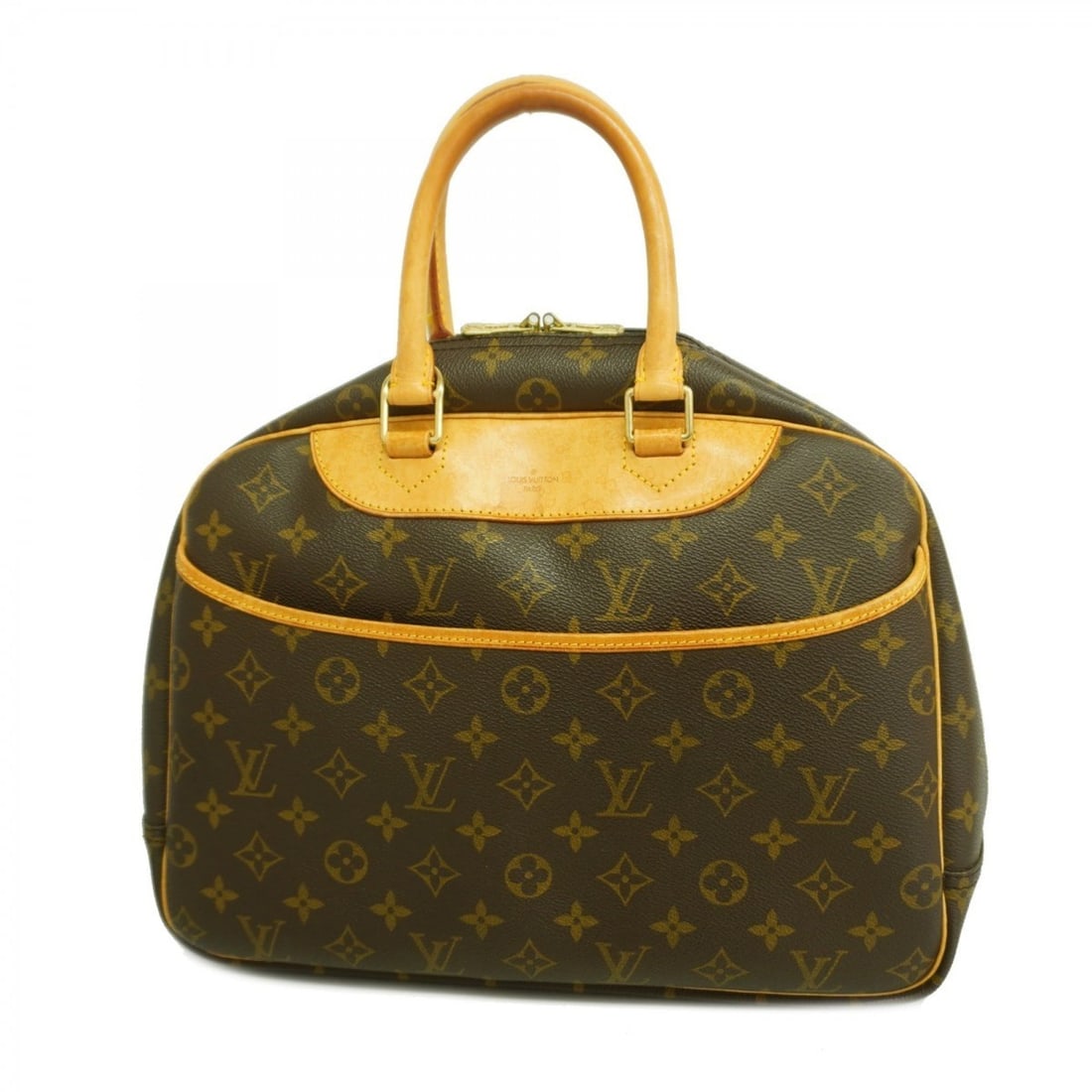 Louis Vuitton Monogram Deauville Handbag M47270 Brown Women's: --- Catalog ---Category: SizeSize (HxWxD): 26cm x 34cm x 12cm / 10.23'' x 13.38'' x 4.72''Category: DesignType: HandbagColor: BrownGender: WomenCategory: GeneralMPN: M47270Brand: Louis Vuitton--- Item