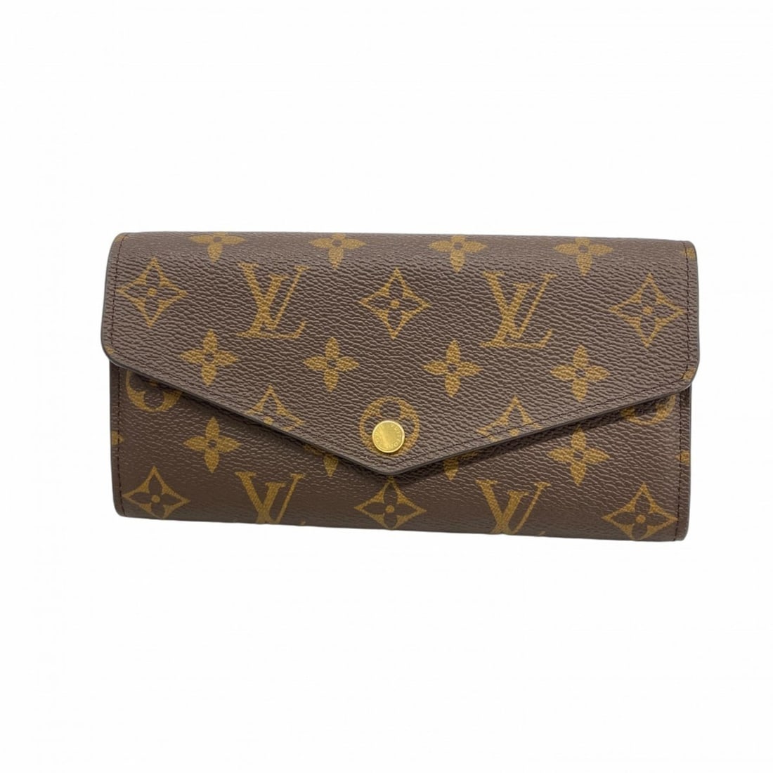 Louis Vuitton Monogram Portefeuille Sarah Long Wallet M60531 Brown Women's (1 of 8)