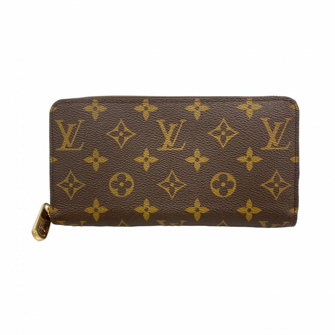 Louis Vuitton Monogram Zippy Wallet M41896 Brown Coquelicot Women's (1 of 12)