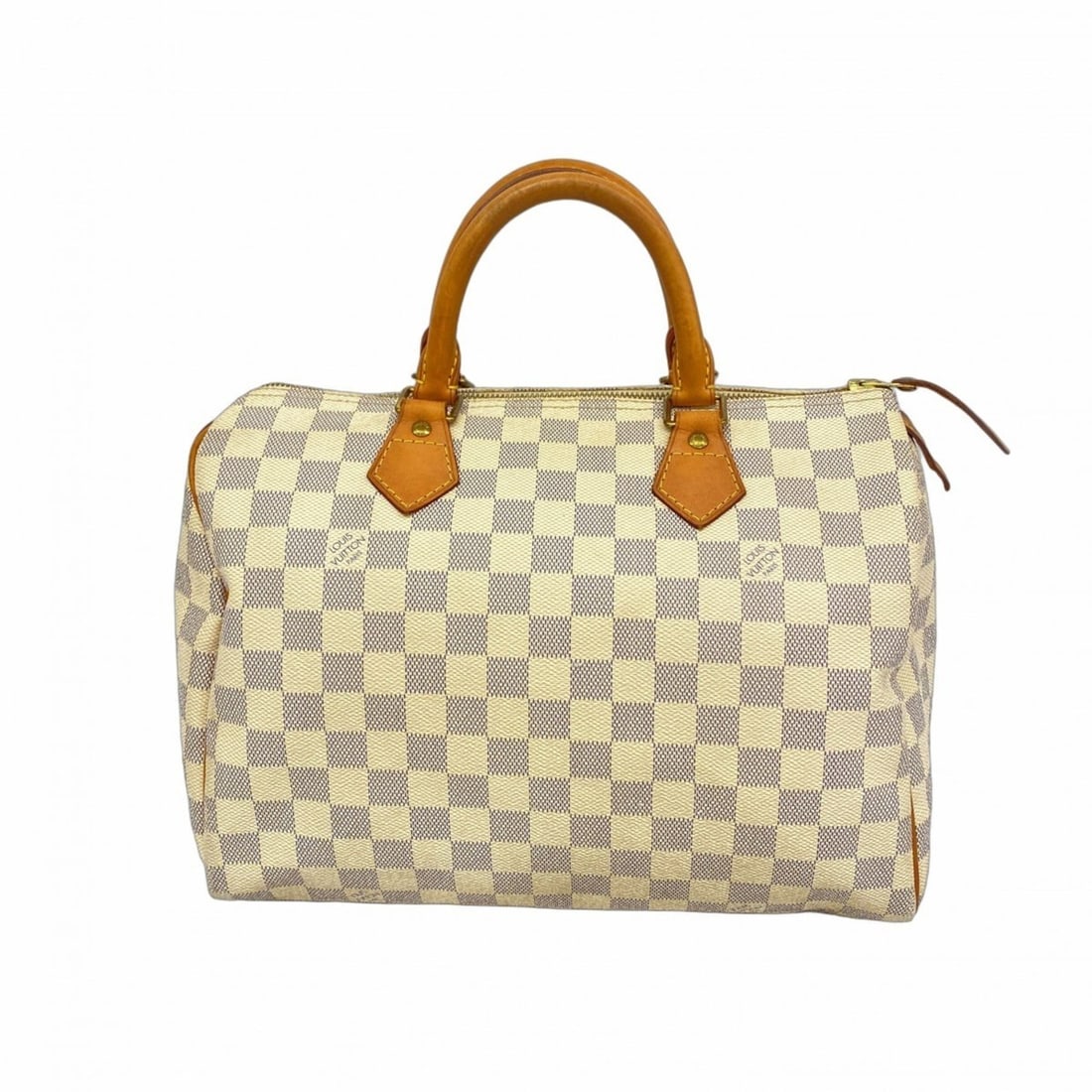 Louis Vuitton Damier Azur Speedy 30 Handbag N41533 White Women's: --- Catalog ---Category: SizeSize (HxWxD): 21.5cm x 31cm x 18cm / 8.46'' x 12.2'' x 7.08''Category: DesignType: HandbagColor: WhiteGender: WomenCategory: GeneralMPN: N41533Brand: Louis Vuitton--- Item