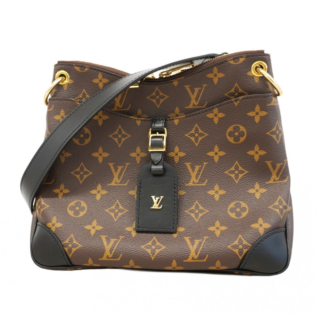 Louis Vuitton Monogram Odeon NM PM Shoulder Bag M45353 Brown/Black Women's: --- Catalog ---Category: SizeSize (HxWxD): 21cm x 25.5cm x 8cm / 8.26'' x 10.03'' x 3.14''Category: DesignType: Shoulder bagColor: Black, BrownGender: WomenCategory: GeneralMPN: M45353Brand: Louis Vui