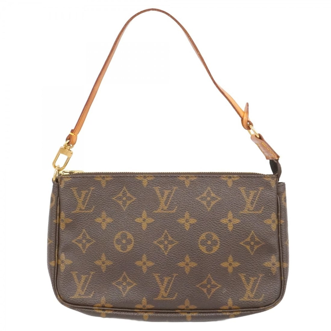 Louis Vuitton Monogram Pochette Accessoires M51980 Brown Women's Bag/Pouch (1 of 18)