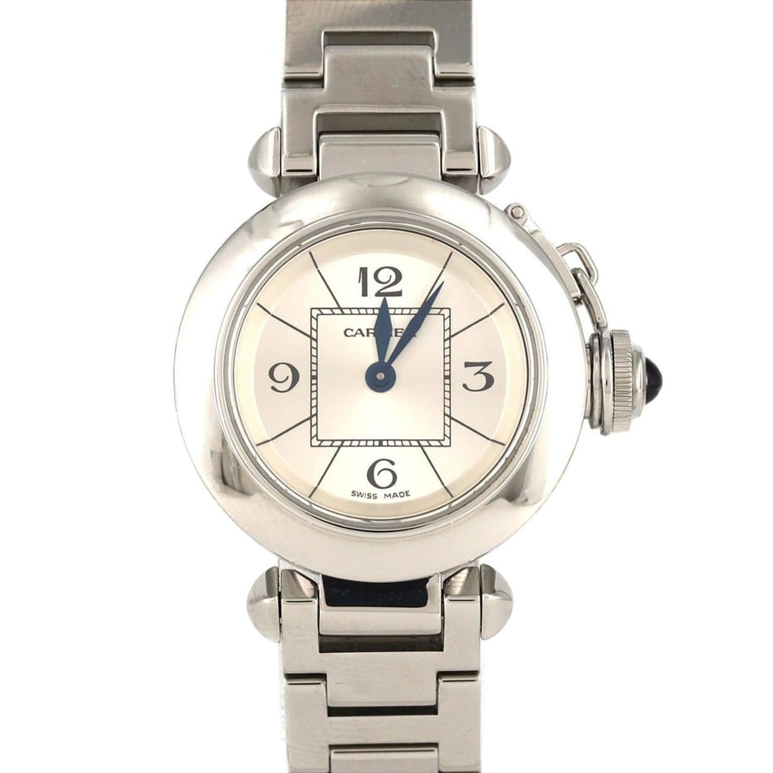 Cartier Miss Pasha W3140007 Stainless Steel Quartz Watch (1 of 12)