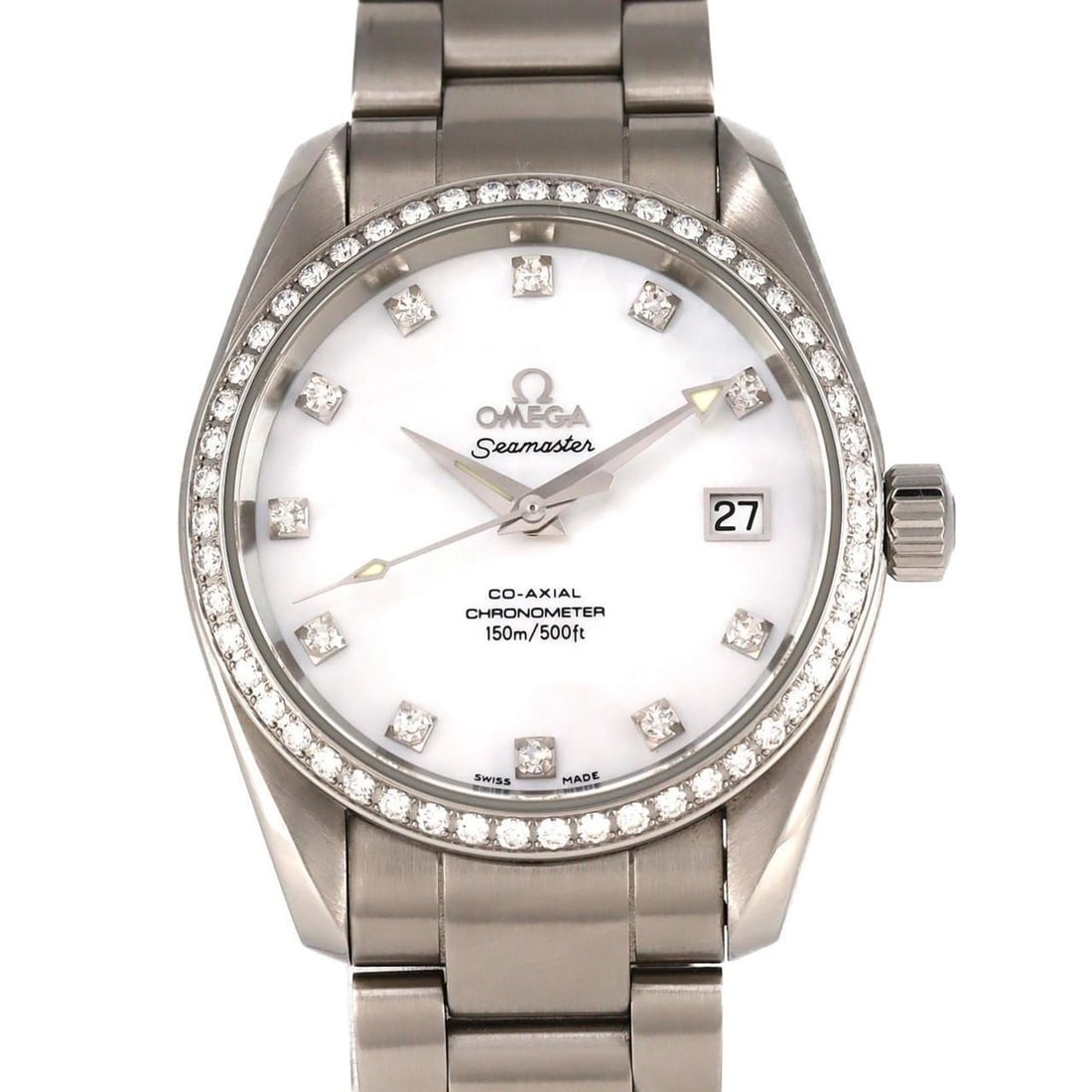 Omega Seamaster Aqua Terra D-11P 2509.75 Stainless Steel Automatic Watch: --- Catalog ---Category: SizeWrist Size: 17.5cm / 6.88''Case Diameter: 36mm / 1.42''Category: DesignType: WristwatchGender: MenColor (Dial): WhiteMaterial (Band): Stainless steelMaterial (Case): Stain