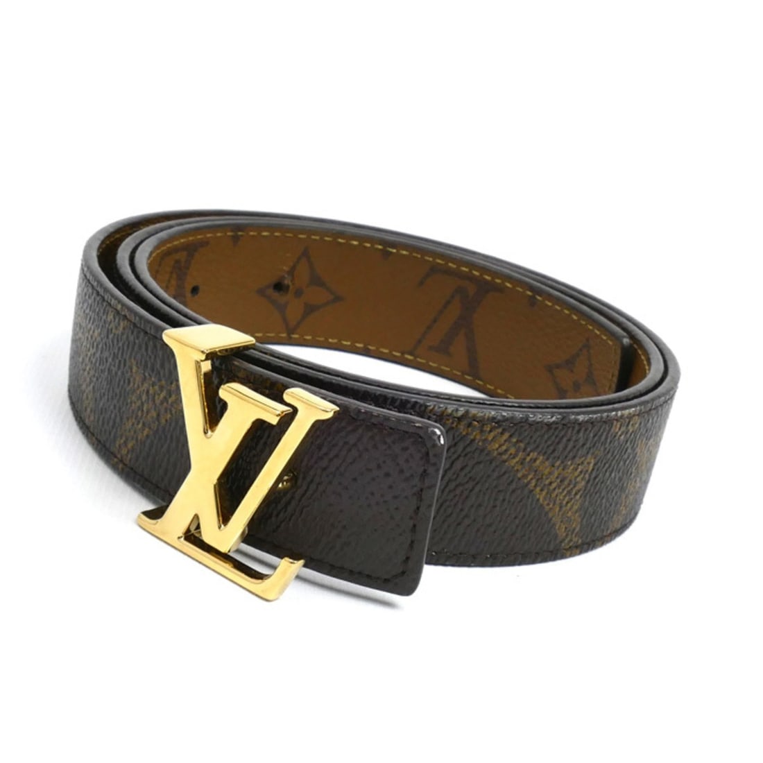 LOUIS VUITTON LV Iconic 30mm Reversible Belt Brown M0149W Women's: --- Catalog ---Category: SizeLength: 73cm - 83cm / 28.74'' - 32.67''Category: DesignType: Standard beltColor: Brown, MonogramGender: WomenMaterial (Strap): Monogram Category: GeneralMPN: M0149WBrand: