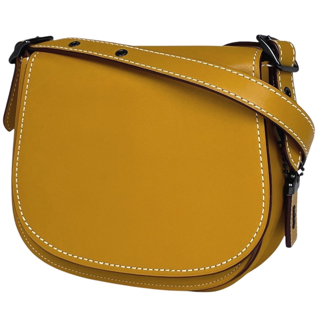 Coach Leather Shoulder Bag, Crossbody, Yellow, 55036, Women's: --- Catalog ---Category: SizeSize (HxWxD): 20cm x 23cm x 6.5cm / 7.87'' x 9.05'' x 2.55''Category: DesignType: Shoulder bagColor: YellowGender: WomenMaterial: Leather Category: GeneralMPN: 55036Brand: