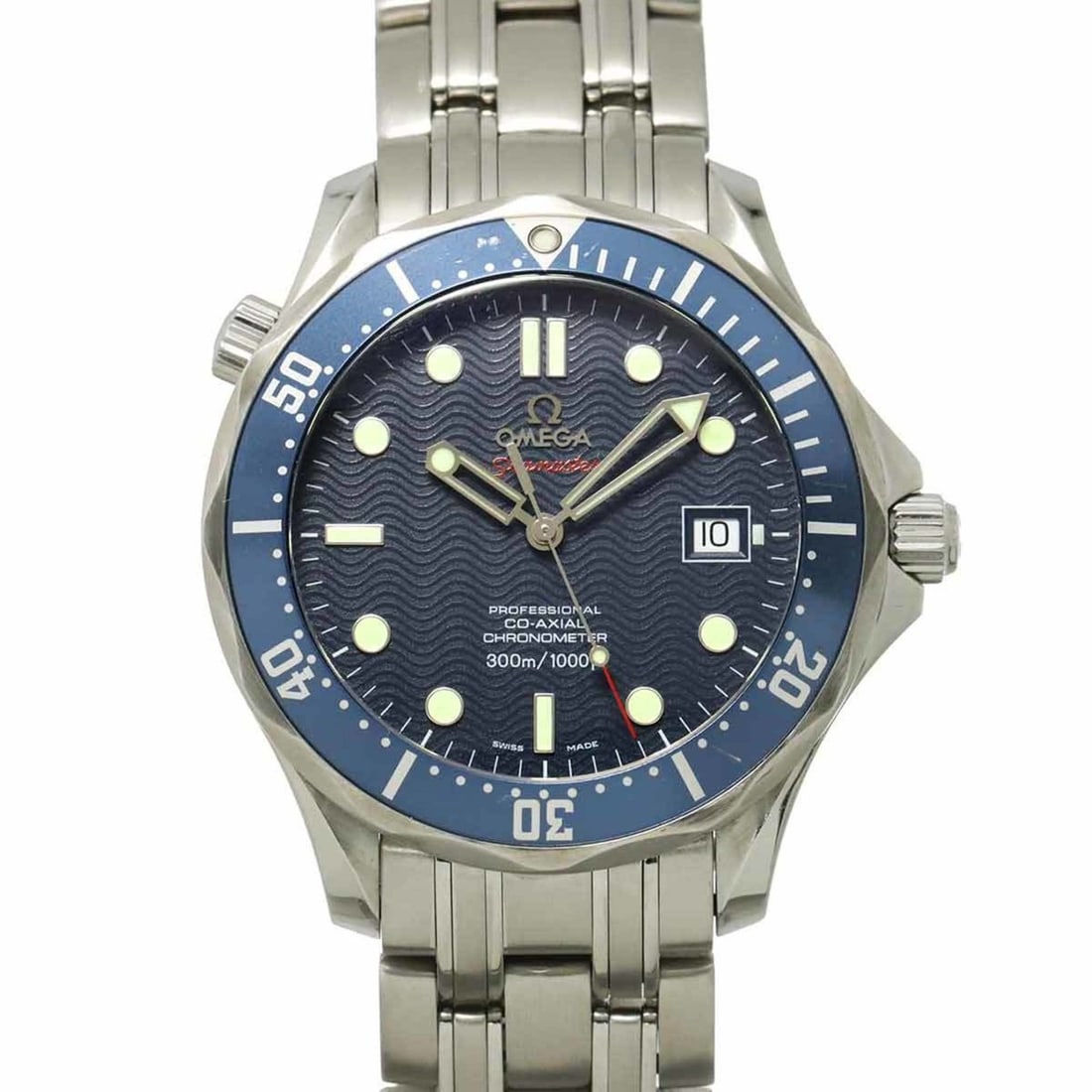 OMEGA Seamaster Professional 300 Co-Axial Chronometer 2220 80 Men's Watch with Date, Navy Blue,: --- Catalog ---Category: SizeWrist Size: 18.5cm / 7.28''Case Diameter: 41mm / 1.61''Category: DesignType: WristwatchGender: MenColor (Dial): NavyMaterial (Band): Stainless steelMaterial (Case): Stainl