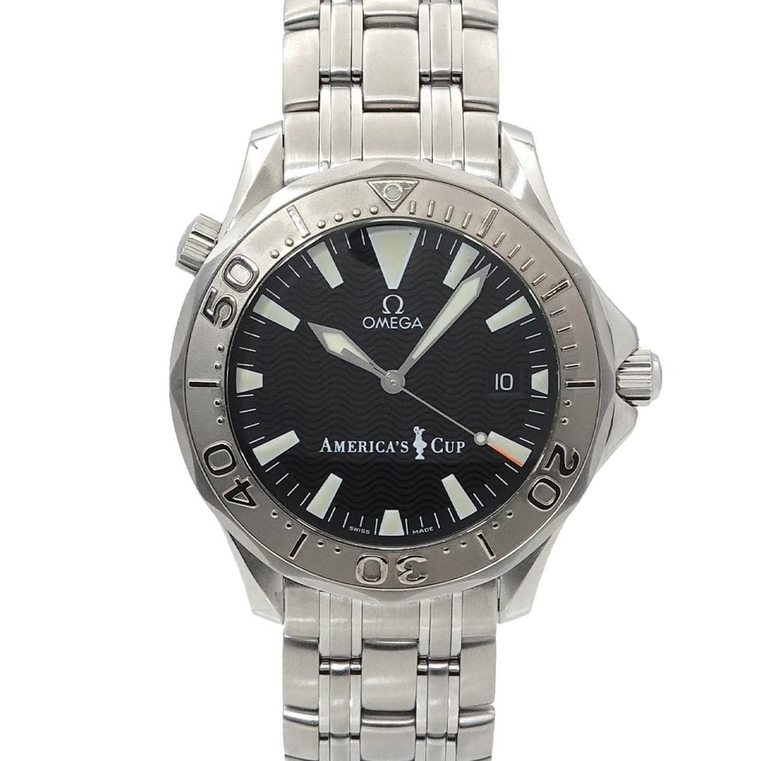 OMEGA Seamaster Professional 300 America's Cup Limited Edition of 9,999 pieces 2533 50 Men's Watch: --- Catalog ---Category: SizeWrist Size: 19cm / 7.48''Case Diameter: 41mm / 1.61''Category: DesignType: WristwatchGender: MenColor (Dial): BlackMaterial (Band): Stainless steelMaterial (Case): Stainle