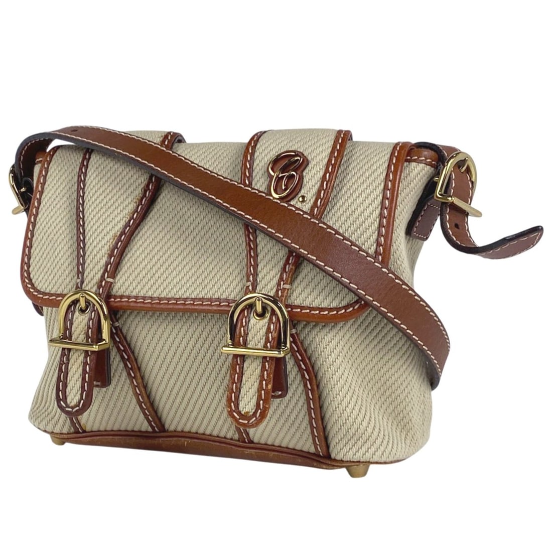 Chloé Chloe logo shoulder bag, crossbody, canvas, beige, brown, women's: --- Catalog ---Category: SizeSize (HxWxD): 16cm x 20cm x 9cm / 6.29'' x 7.87'' x 3.54''Category: DesignType: Shoulder bagColor: Beige brownGender: WomenMaterial: Canvas , Leather Category: GeneralBran