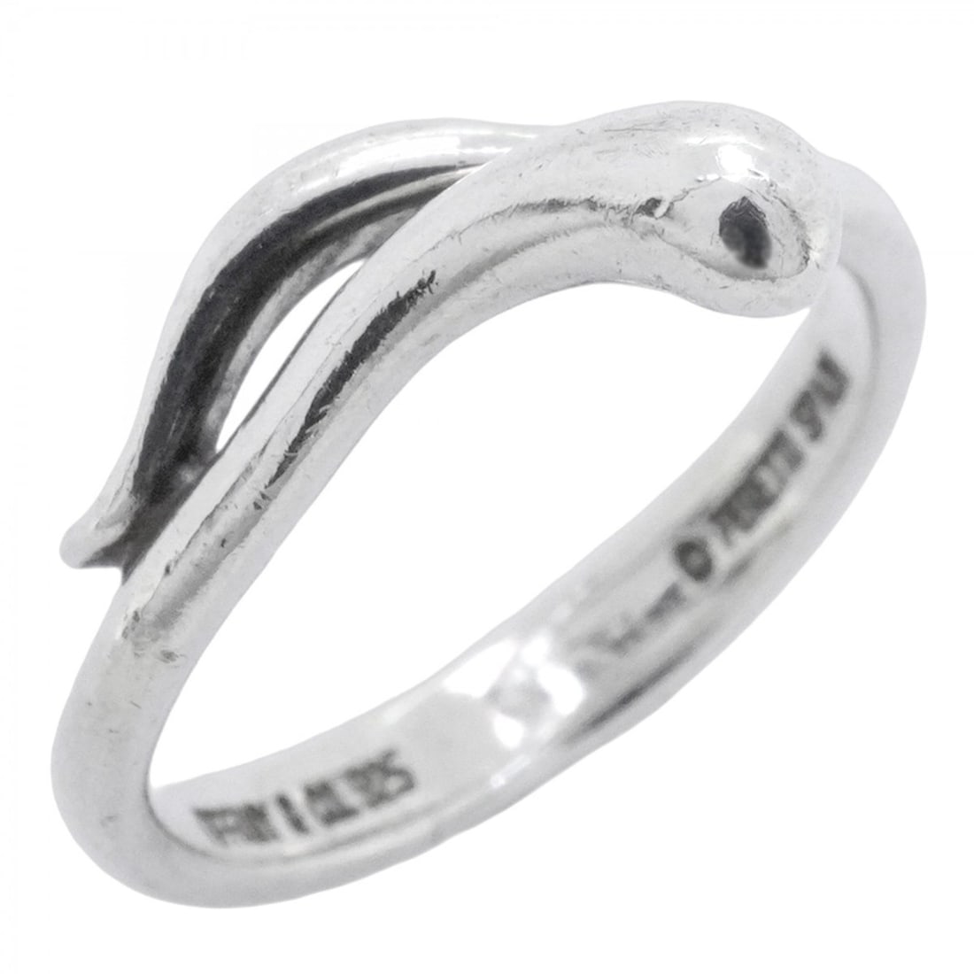 Tiffany Teardrop Ring, Silver 925, Size 9, Women's: --- Catalog ---Category: SizeJP Size: 9US Size: 5Category: DesignType: Band ringGender: WomenMaterial: Silver 925Category: GeneralBrand: Tiffany--- Item List ---Section: ConditionRanking: Rank AB Used