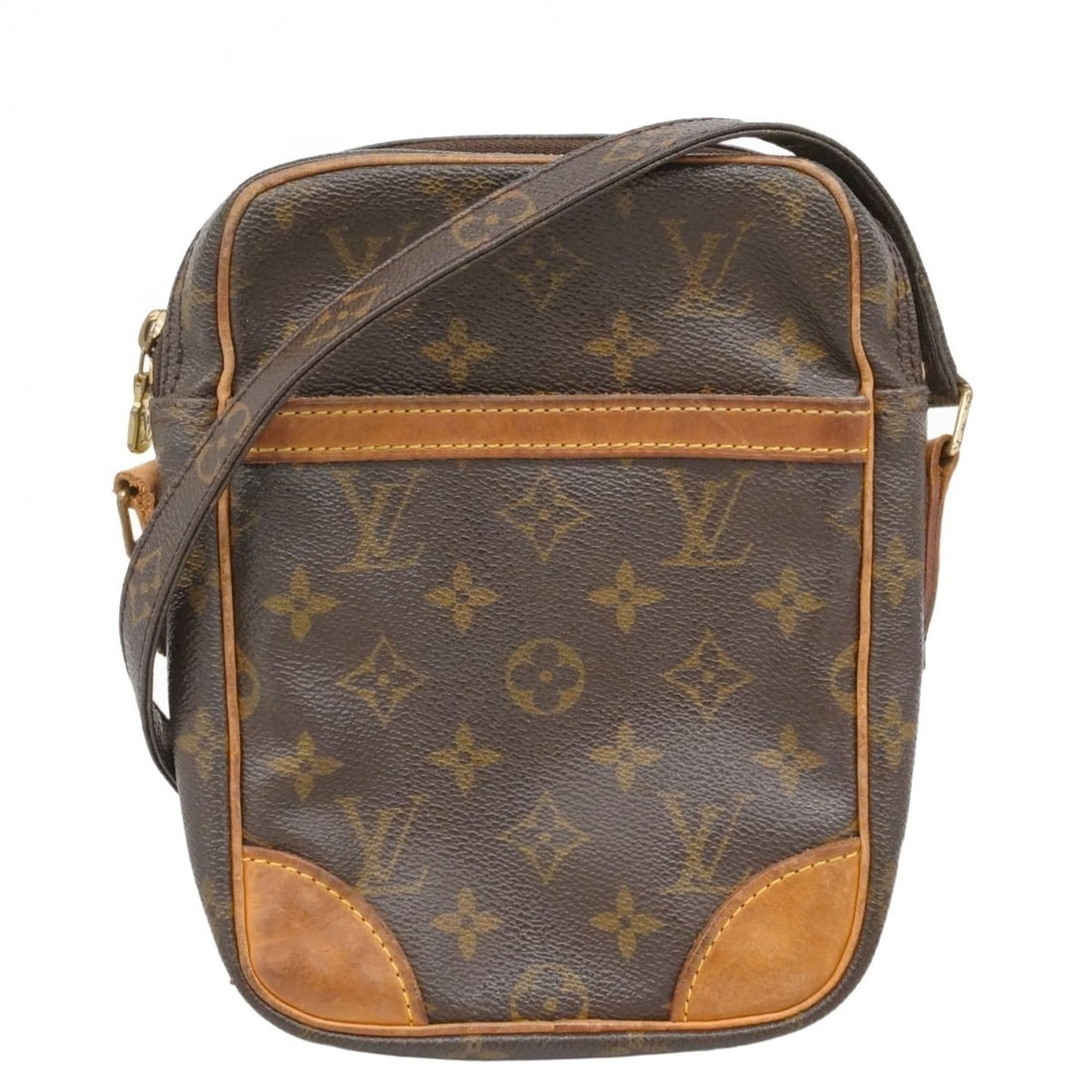 Louis Vuitton Monogram Danube Shoulder Bag M45266 Brown Women's (1 of 15)