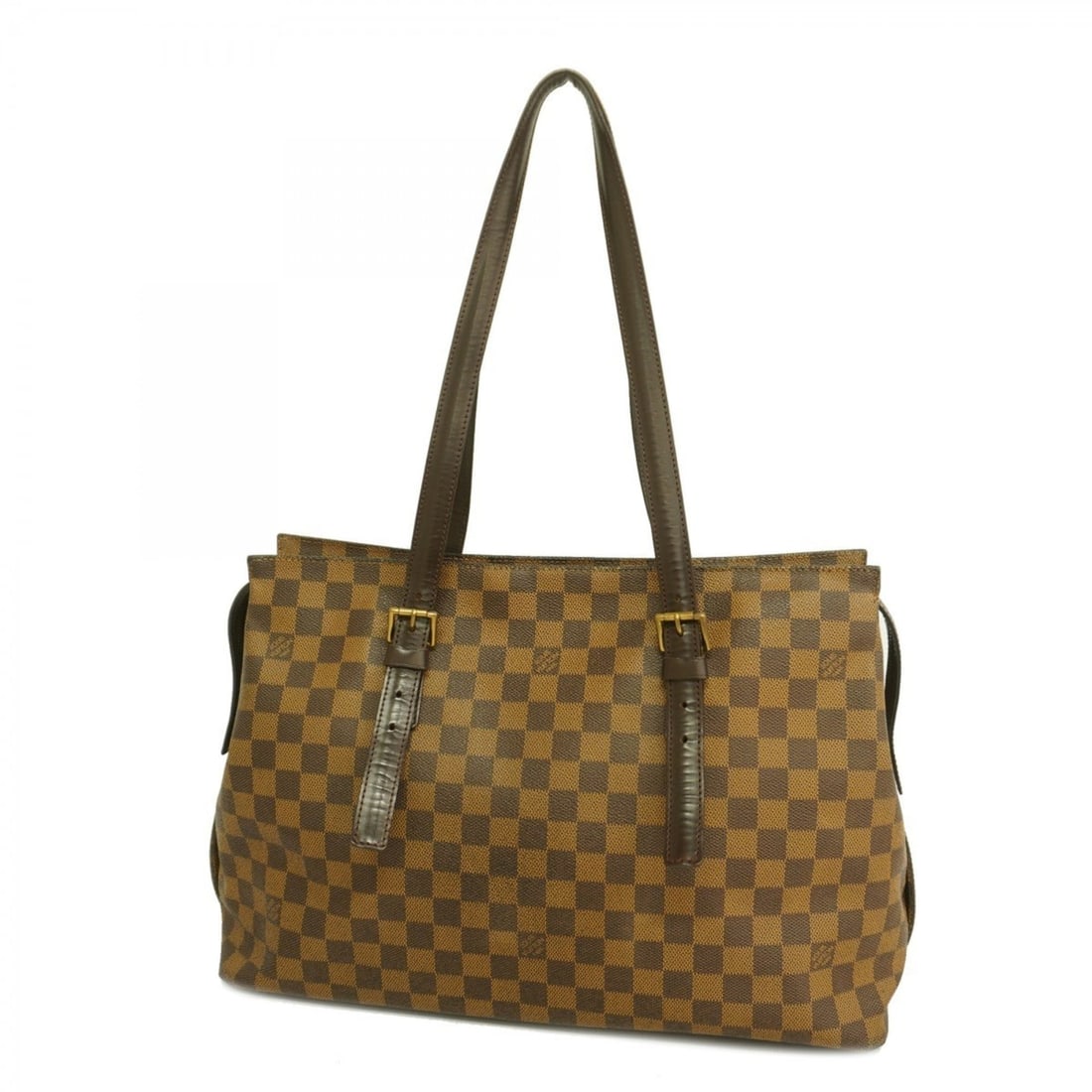 Louis Vuitton Damier Chelsea Shoulder Bag N51119 Ebene Women's: --- Catalog ---Category: SizeSize (HxWxD): 28cm x 40cm x 14.5cm / 11.02'' x 15.74'' x 5.7''Category: DesignType: Shoulder bagColor: EbeneGender: WomenCategory: GeneralMPN: N51119Brand: Louis Vuitton--