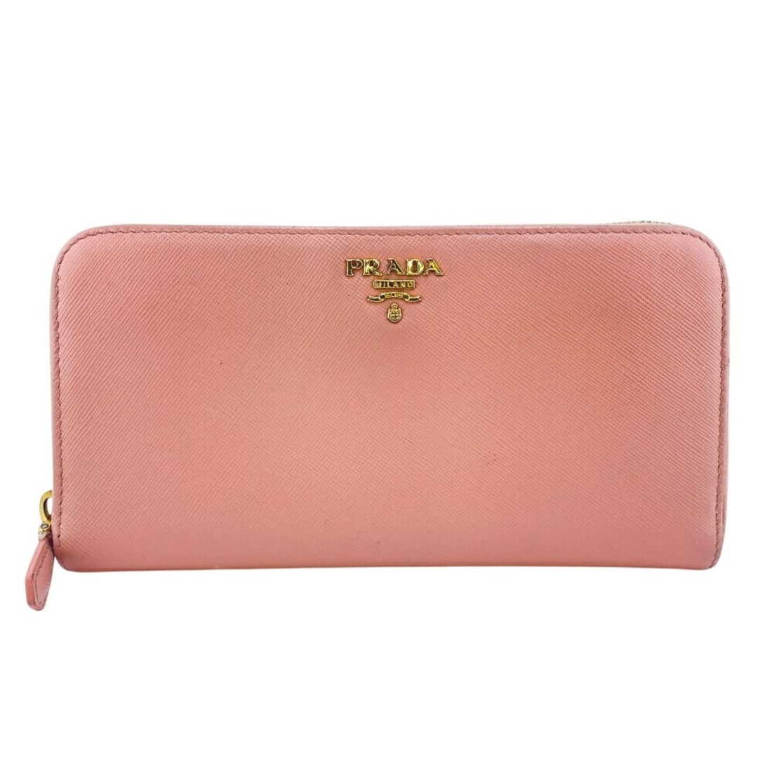 PRADA 1ML506 Saffiano Long Wallet, Pink, Women's: --- Catalog ---Category: SizeSize (HxWxD): 11cm x 20.5cm / 4.33'' x 8.07''Category: DesignType: Long wallet (bi-fold)Color: PinkGender: WomenMaterial: Saffiano , Leather Leather/Fur Type: Saffiano lea