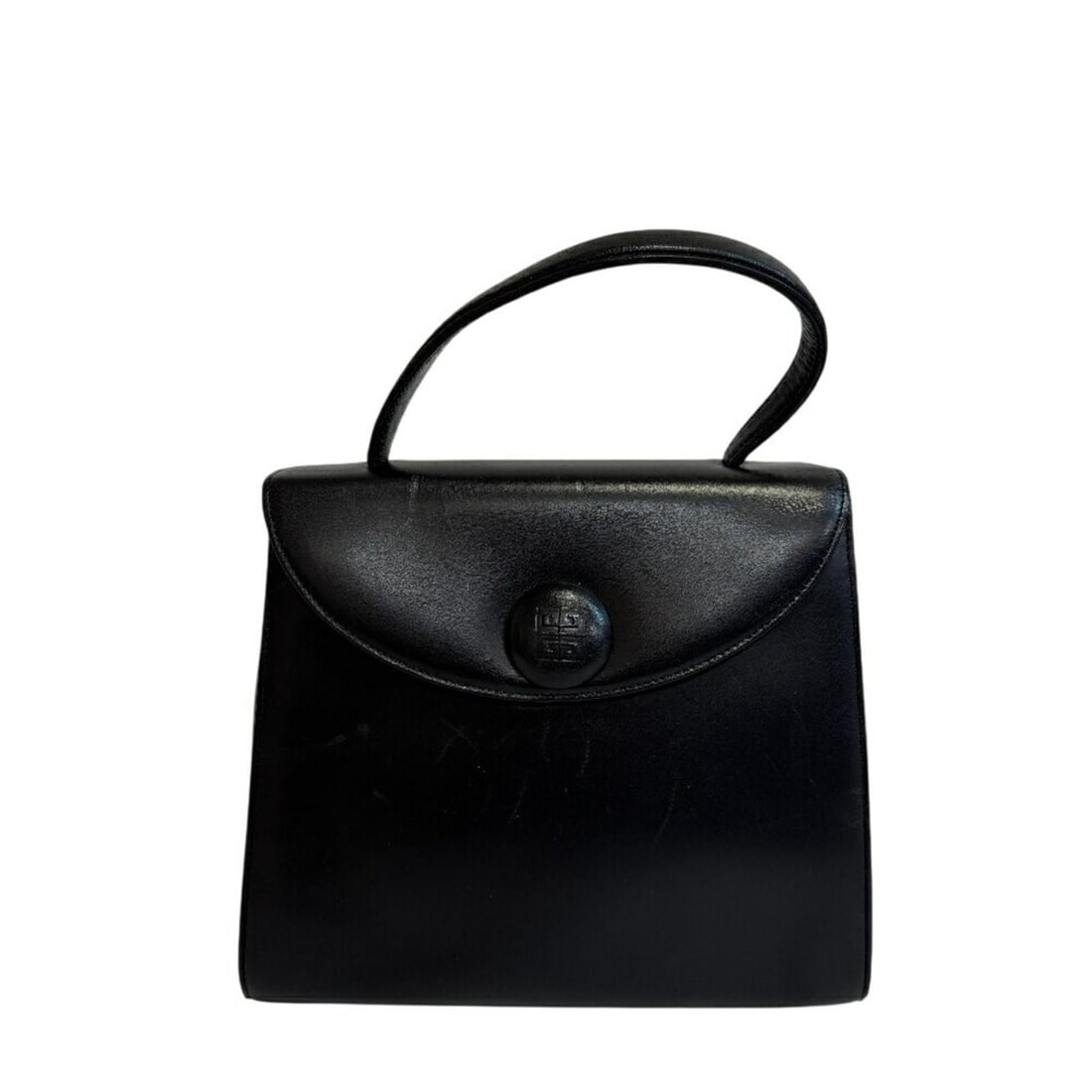 GIVENCHY Button Handbag Black Women's (1 of 16)