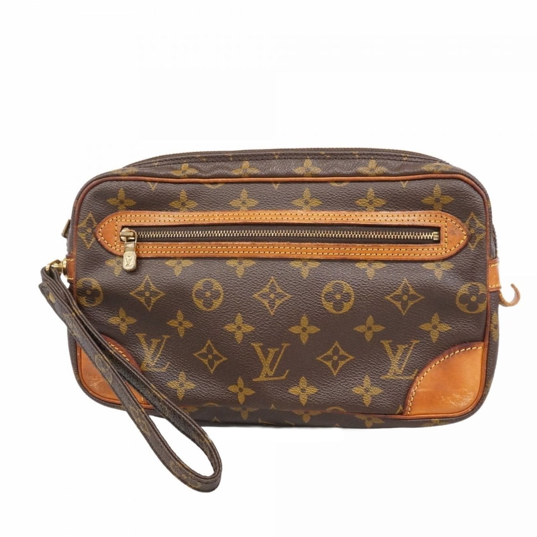 Louis Vuitton Monogram Marly Dragonne GM Clutch Bag M51825 Brown Men's: --- Catalog ---Category: SizeSize (HxWxD): 15cm x 25cm x 4cm / 5.9'' x 9.84'' x 1.57''Category: DesignType: Clutch bagColor: BrownGender: MenCategory: GeneralMPN: M51825Brand: Louis Vuitton--- Item Li