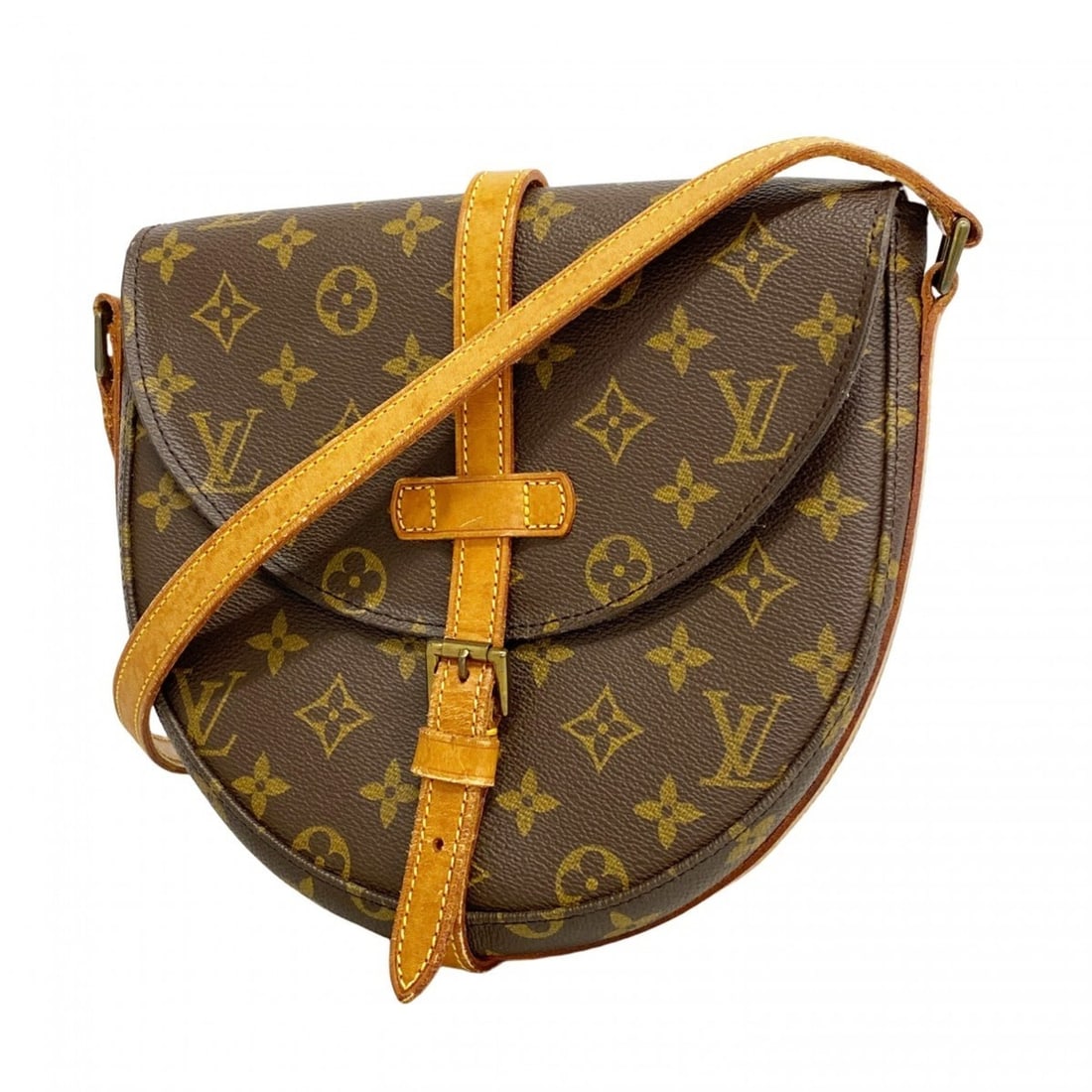 Louis Vuitton Monogram Chantilly Shoulder Bag M51233 Brown Women's: --- Catalog ---Category: SizeSize (HxWxD): 20.5cm x 22.5cm x 6cm / 8.07'' x 8.85'' x 2.36''Category: DesignType: Shoulder bagColor: BrownGender: WomenClosure: StrapCategory: GeneralMPN: M51233Brand: L