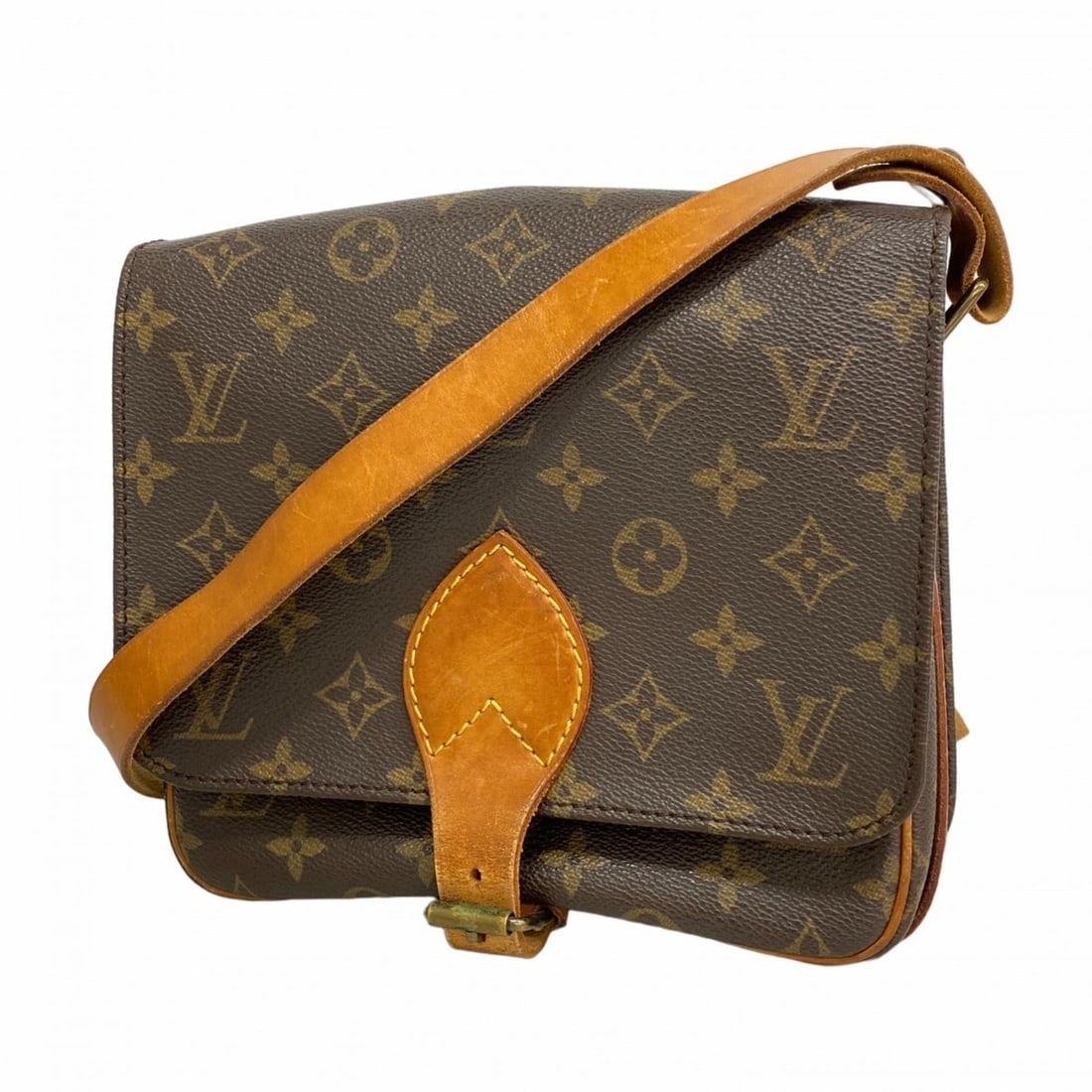 Louis Vuitton Monogram Quartissier MM Shoulder Bag M51253 Brown Women's: --- Catalog ---Category: SizeSize (HxWxD): 20cm x 21.5cm x 7.5cm / 7.87'' x 8.46'' x 2.95''Category: DesignType: Shoulder bagColor: BrownGender: WomenCategory: GeneralMPN: M51253Brand: Louis Vuitton--