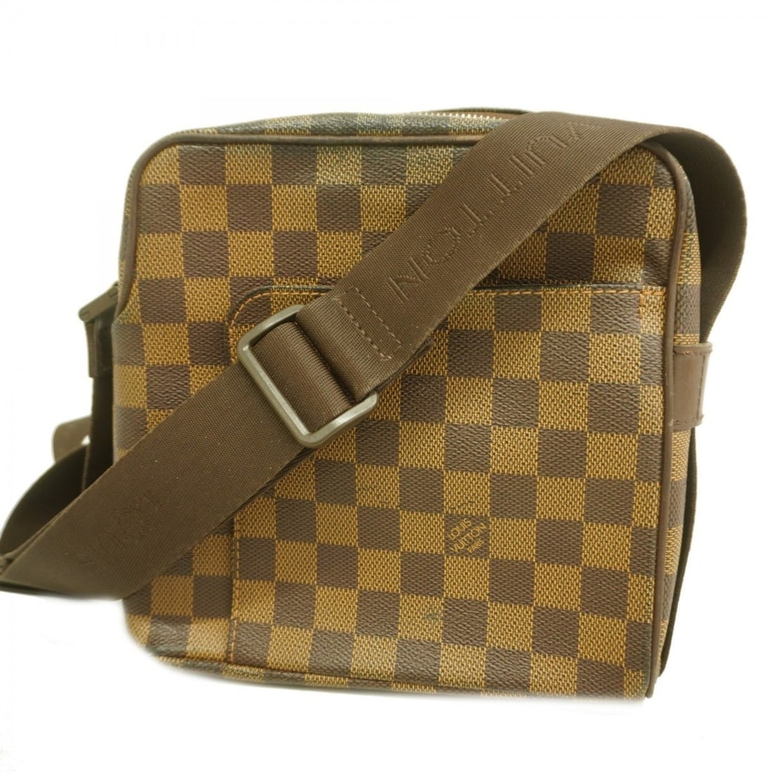 Louis Vuitton Damier Olaf PM Shoulder Bag N41442 Ebene for Women: --- Catalog ---Category: SizeSize (HxWxD): 19.5cm x 20cm x 8cm / 7.67'' x 7.87'' x 3.14''Category: DesignType: Shoulder bagColor: EbeneGender: WomenCategory: GeneralMPN: N41442Brand: Louis Vuitton---