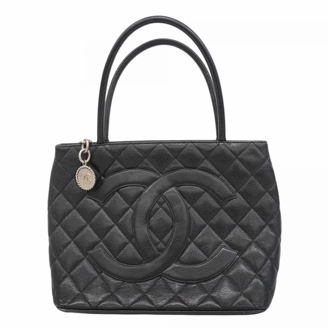 Chanel Reissue Tote Bag, Caviar Skin, Black, Women's (1 of 16)