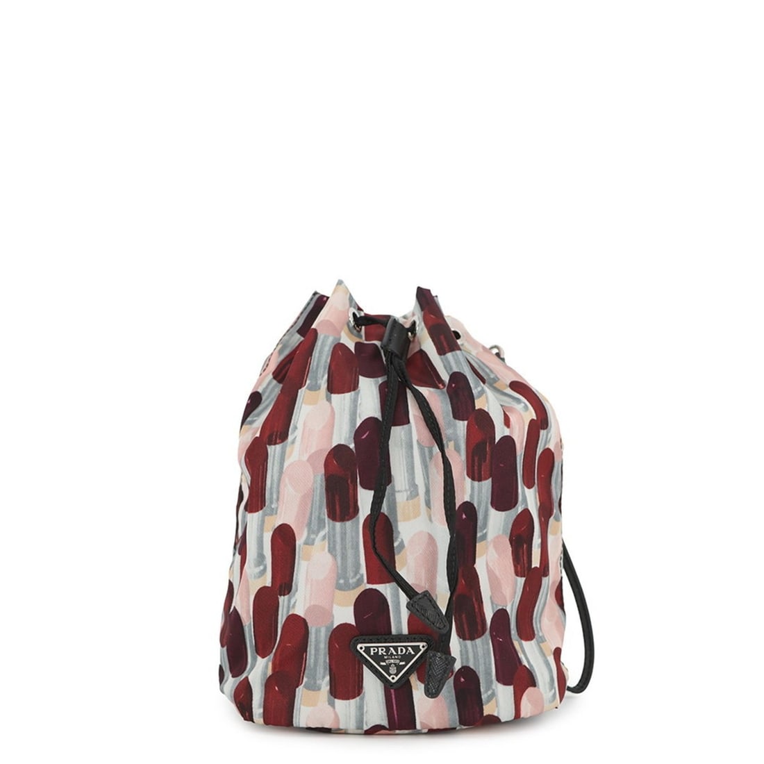 Prada nylon pouch 1NE369 PRADA: --- Catalog ---Category: SizeSize (HxWxD): 22cm x 16cm x 10.5cm / 8.66'' x 6.29'' x 4.13''Category: DesignType: PouchColor: Multi-colorGender: WomenMaterial: Nylon , Leather Category: GeneralBrand: Pr