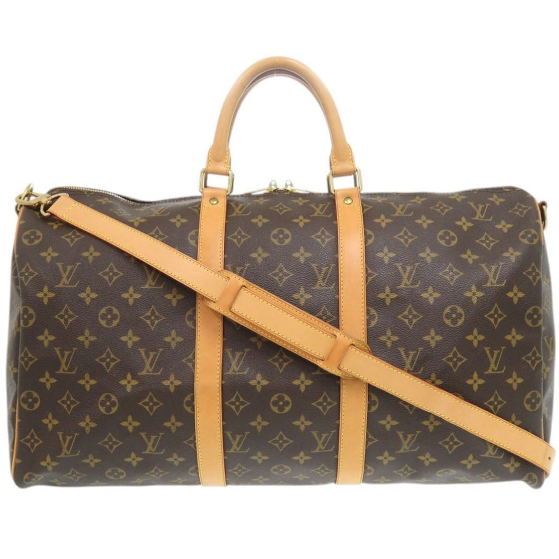 Excellent condition Louis Vuitton Keepall Bandouliere 50 Monogram Boston Bag M41416 LV 0374 (1 of 11)