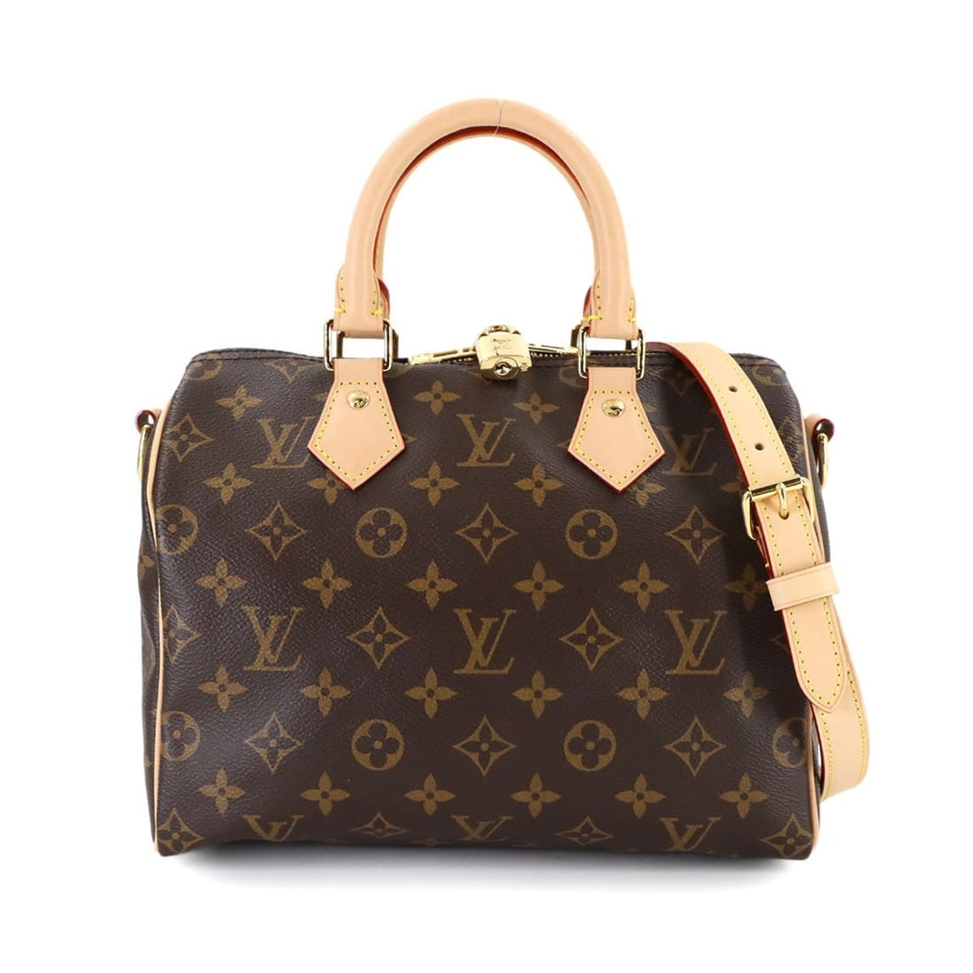 Louis Vuitton Monogram Speedy Bandouliere 25 2-way Hand/Shoulder Bag Brown M41113 RFID (1 of 11)