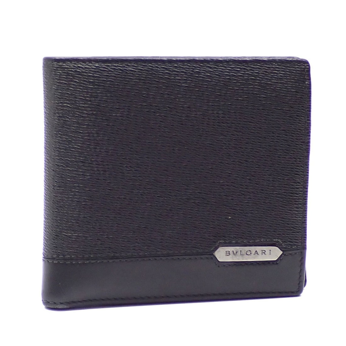 Bvlgari Serpenti Men's Bifold Wallet in Black Leather (280899) (1 of 11)