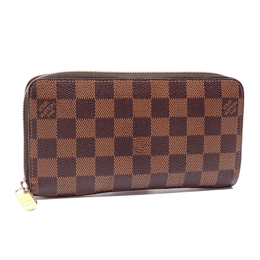 Louis Vuitton Damier Ebene Zippy Wallet Women's Round Long N60015: --- Catalog ---Category: SizeSize (HxWxD): 10cm x 19cm x 2cm / 3.93'' x 7.48'' x 0.78''Category: DesignType: Long wallet (bi-fold)Color: Damier Canvas, EbeneGender: WomenMaterial: Damier Canvas Catego