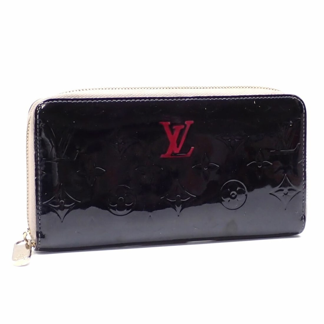 Louis Vuitton Vernis Zippy Wallet, Women's, Black, Two-Tone: --- Catalog ---Category: SizeSize (HxWxD): 10.5cm x 20cm x 2cm / 4.13'' x 7.87'' x 0.78''Category: DesignType: Long wallet (bi-fold)Color: BlackGender: WomenMaterial: Vernis Category: GeneralBrand: Lo