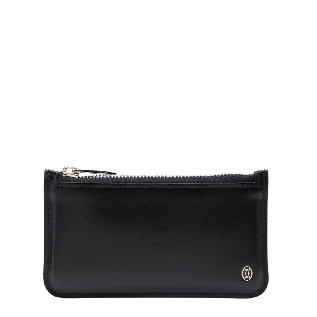 Cartier Pasha Line Wallet/Coin Case Black Leather Women's CARTIER: --- Catalog ---Category: SizeSize (HxWxD): 8cm x 12.5cm x 5.00mm / 3.14'' x 4.92'' x 0.19''Category: DesignType: Coin purse/coin caseColor: BlackGender: WomenMaterial: Leather Category: GeneralBrand:
