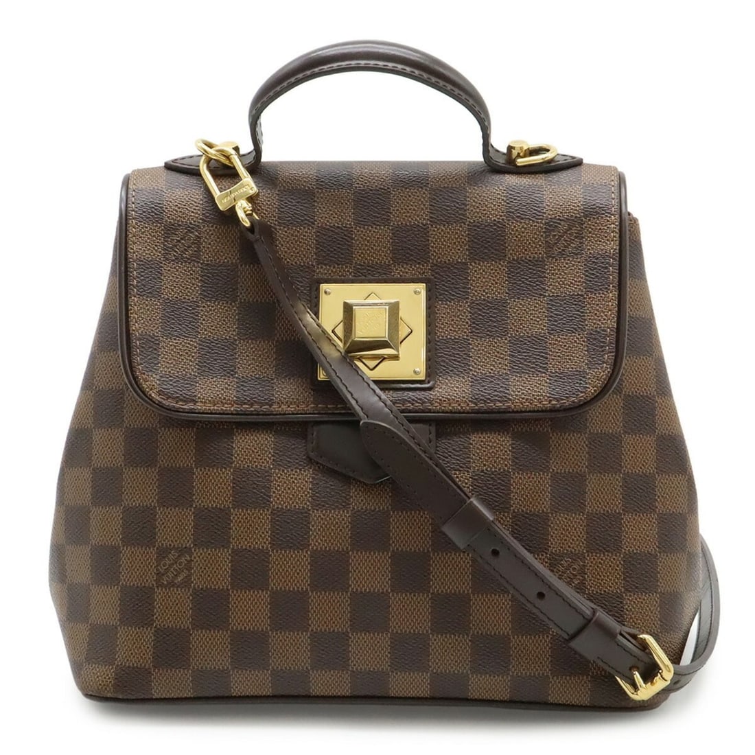 LOUIS VUITTON Damier Bergamo PM Handbag/Shoulder Bag N41167: --- Catalog ---Category: SizeSize (HxWxD): 23.5cm x 21cm x 17cm / 9.25'' x 8.26'' x 6.69''Category: DesignType: Handbag, Shoulder bagColor: BrownGender: WomenMaterial: PVC , Coated canvas Category: Ge